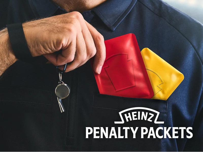 Heinz Penalty Packets Packaging Design by The Kitchen
