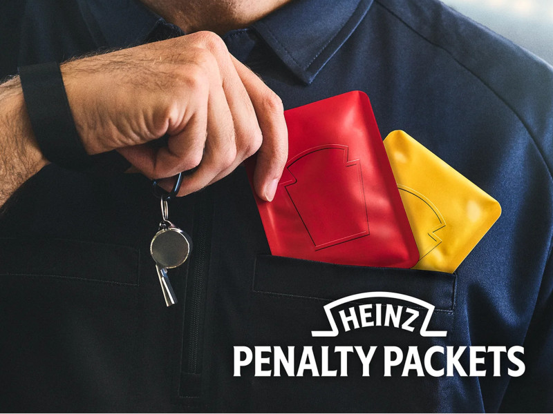 Heinz Penalty Packets Packaging Design by The Kitchen