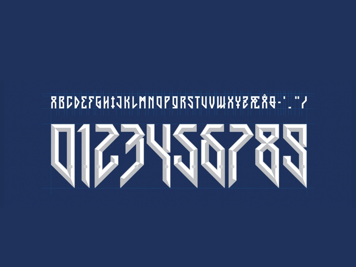 Norway 2024 font