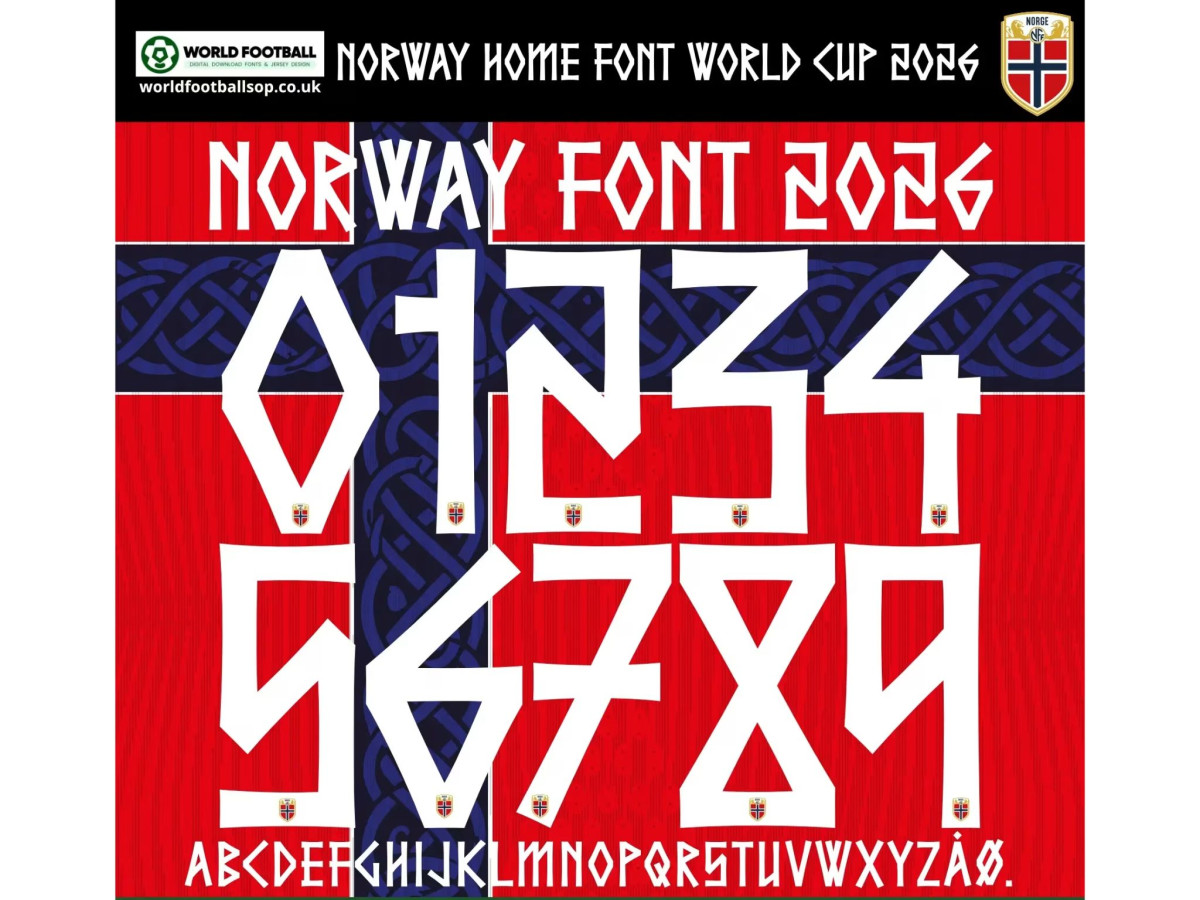 Norway 2026 font