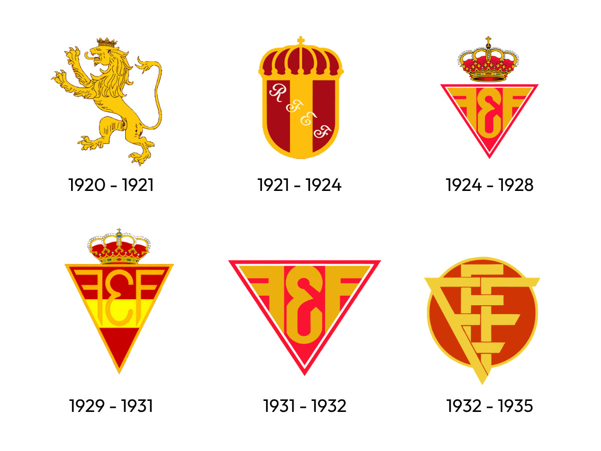 Spanish National Football Team Logo History (slide 2)