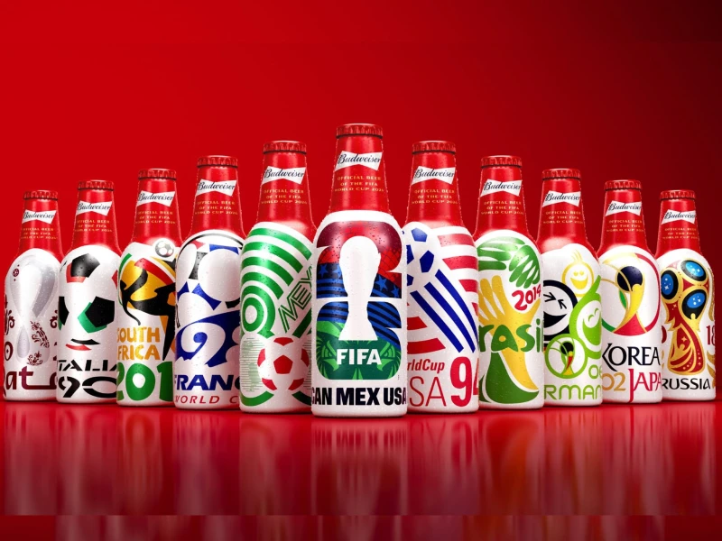 Budweiser® FIFA World Cup Anniversary Pack Packaging Design by JKR
