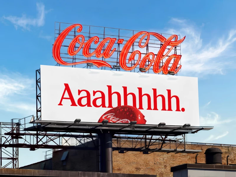 Coca-Cola – Iconic Everywhere Print Design by JKR