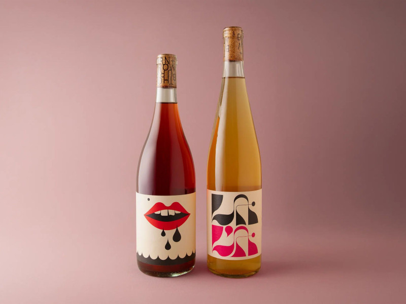 Thorn & Burrow Wines Packaging Design by TRĂśF Creative