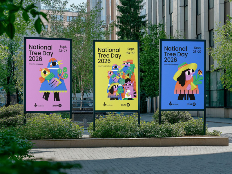 National Tree Day 2026 Print Design by Delphine Meier