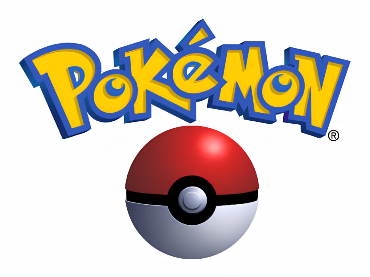 Pokémon wordmark above a 3D Poké Ball.