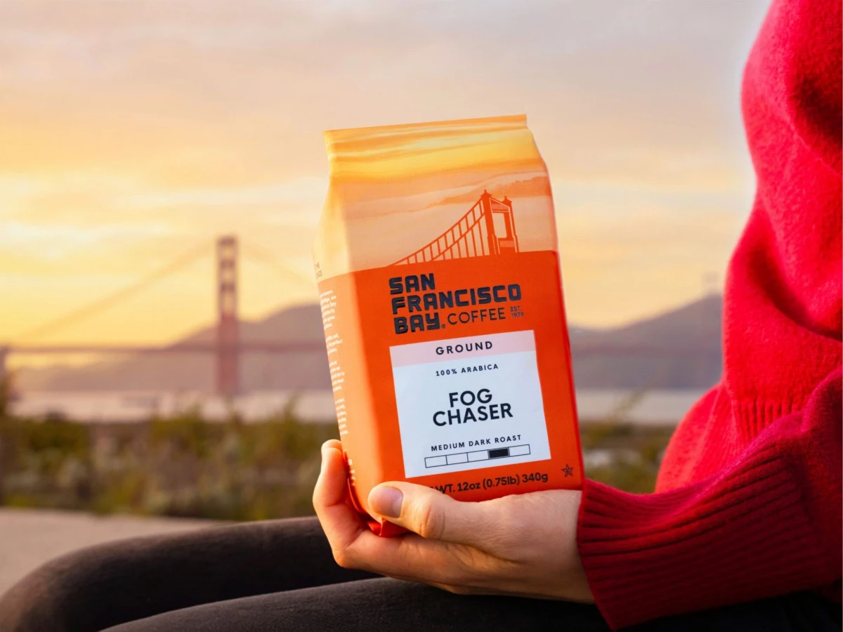 San Francisco Bay Coffee Packaging Design by The Creative Pack