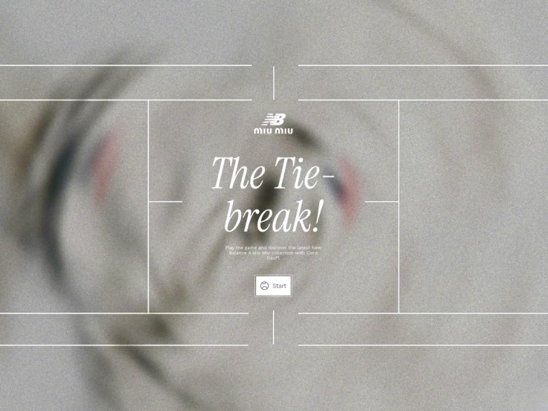 The Tie-Break Website Design by Merci-Michel