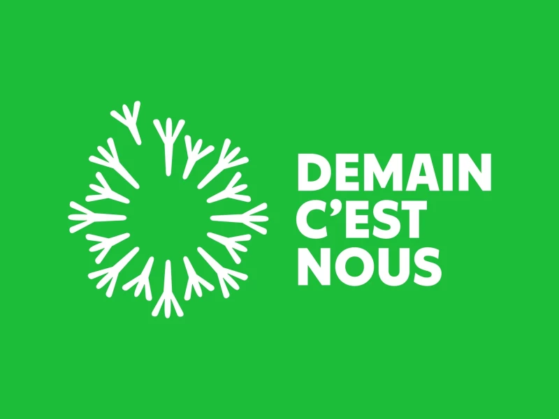 Demain C'est Nous Logo Design by Graphéine