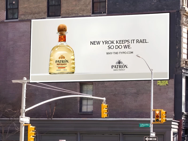 PATRÓN Tequila Puzzle Billboard Print Design by BBH USA