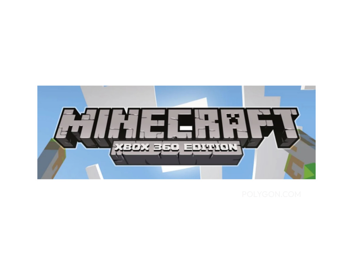 Minecraft Logo History (slide 6)