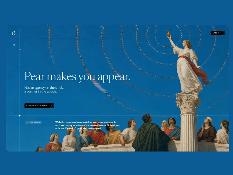 Pear Website Design