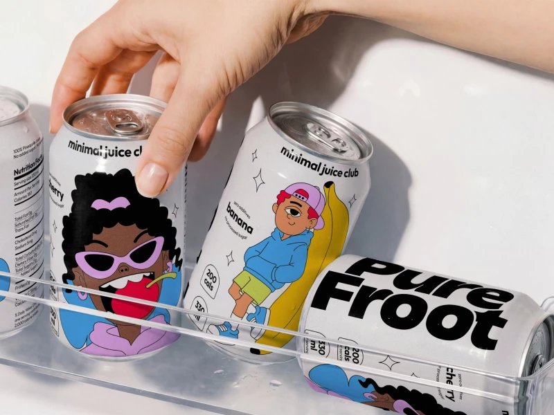 Pure Froot Packaging Design by Elizaveta Voronova