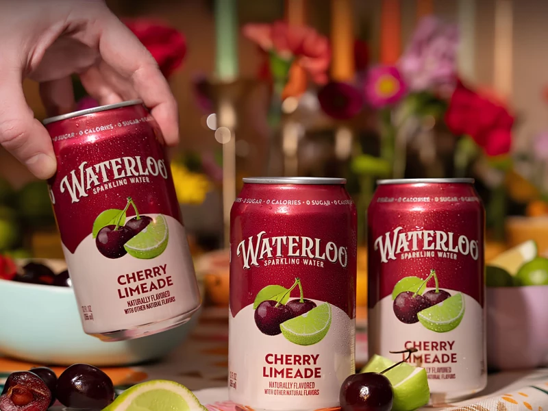 Waterloo Sparkling Water Packaging Design by CBX
