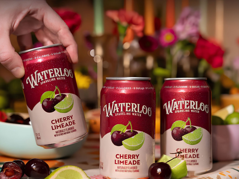 Waterloo Sparkling Water Packaging Design by CBX