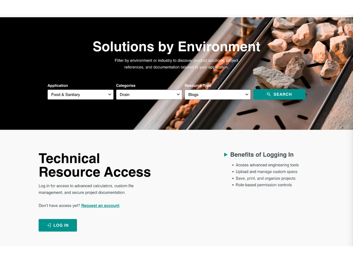 Vodaland Engineering Portal Solutions by Environment