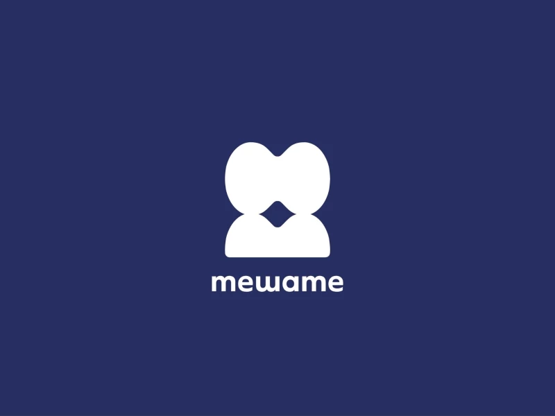 Mewame Logo Design by Junyoup Bong