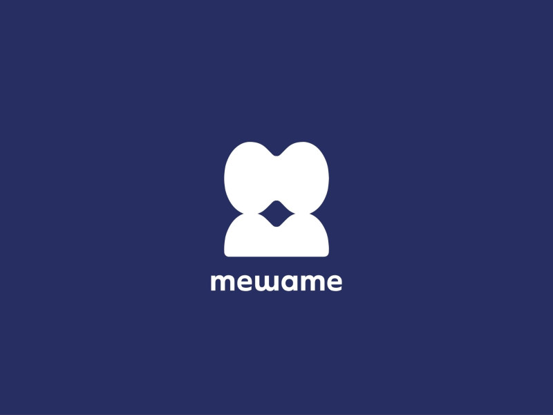 Mewame Logo Design by Junyoup Bong