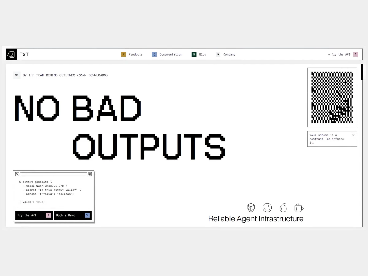 .TXT Website Design by Antecâmara Studio