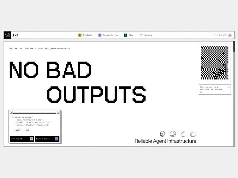 .TXT Website Design by Antecâmara Studio