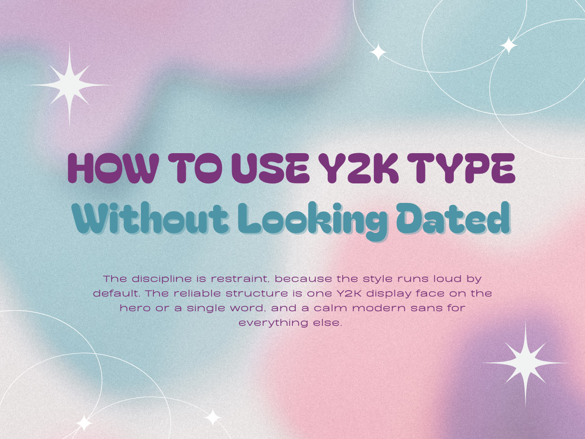 What's Your Type: 20 Y2K Fonts That Define the Revival (slide 6)