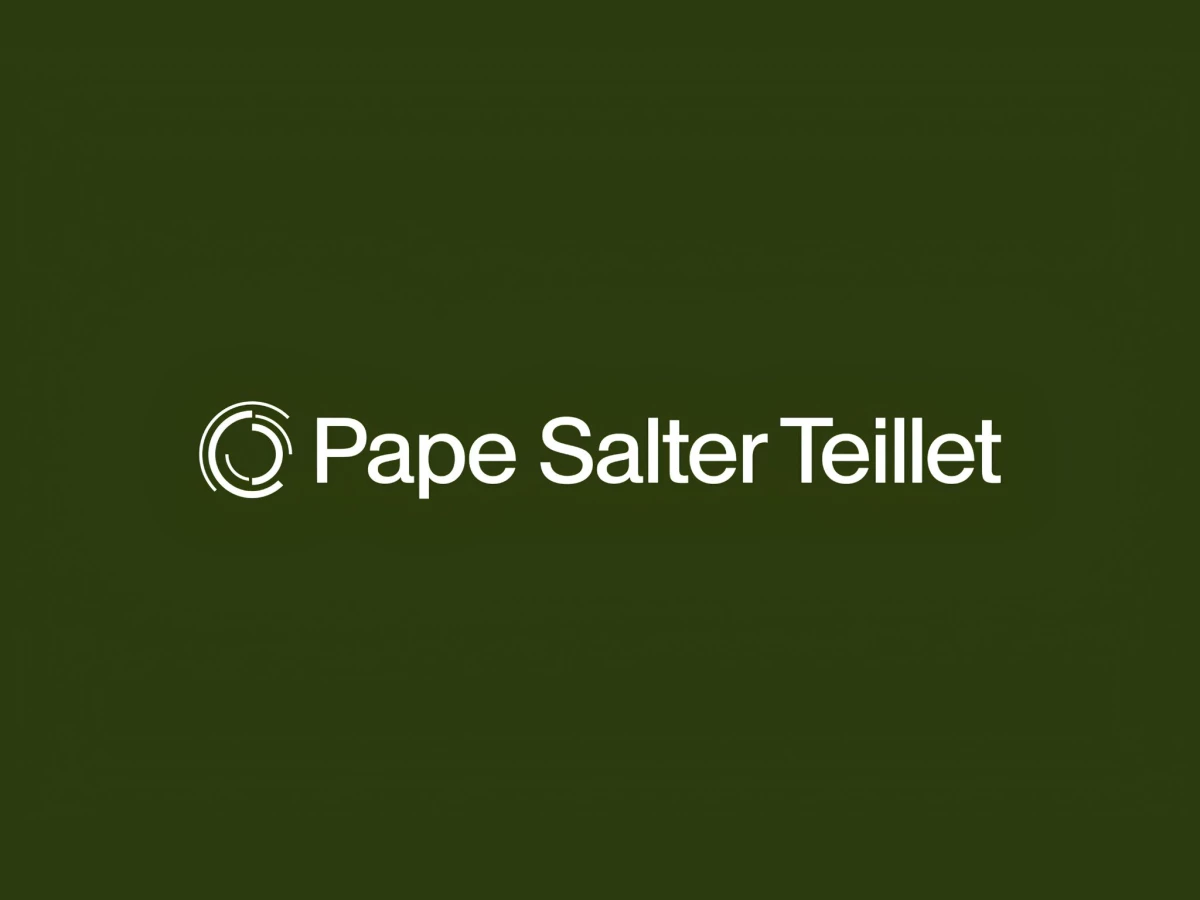 Pape Salter Teillet Logo Design by Underline Studio