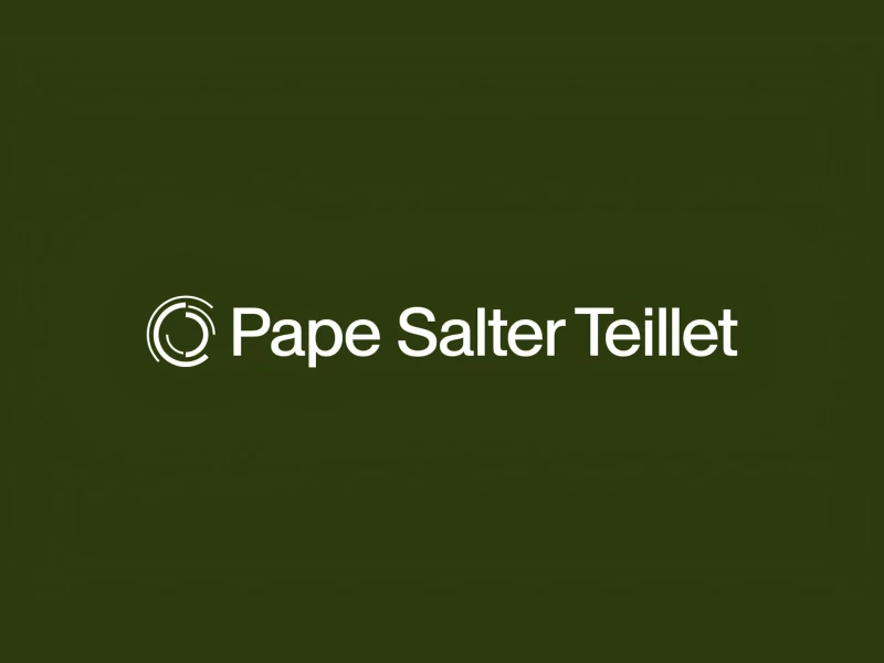 Pape Salter Teillet Logo Design by Underline Studio