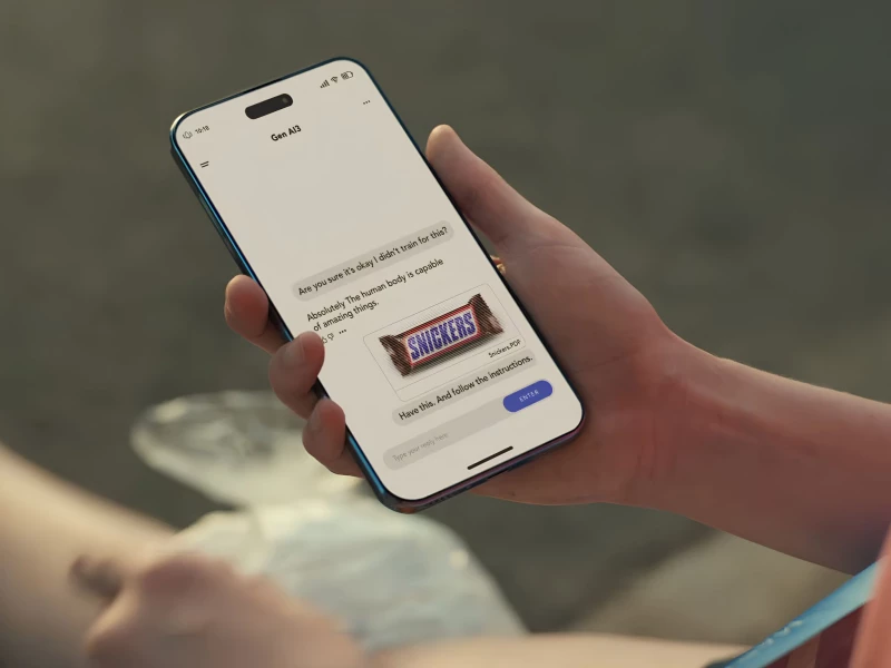 Snickers - Hungr.AI Video Design by BBDO