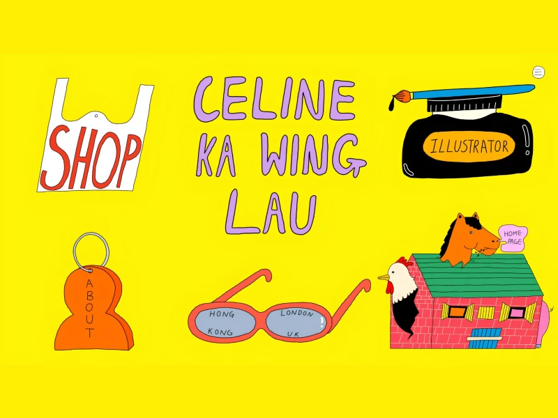 Celine Ka Wing Lau Website Design