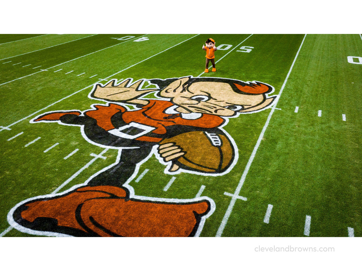 Cleveland Browns Logo Evolution (slide 15)