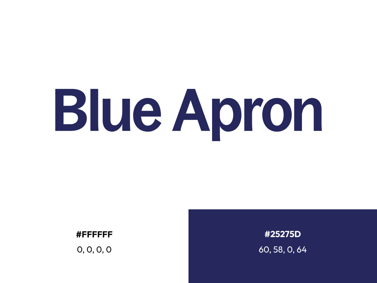 Blue Apron Logo Design (slide 4)