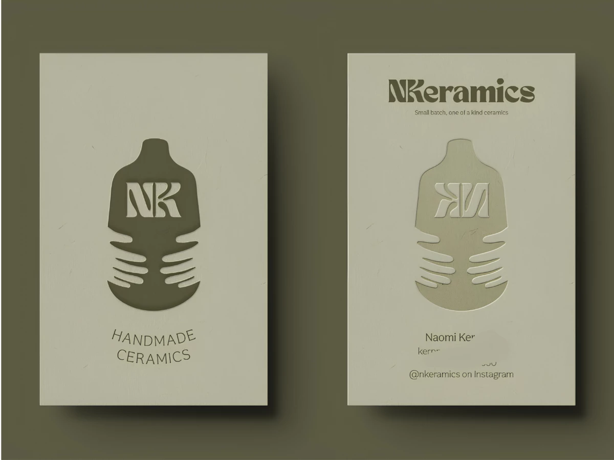 NKeramics Logo Design by Sophinka Design