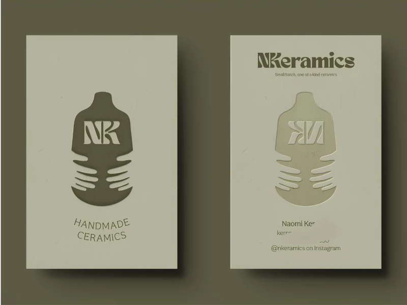 NKeramics Logo Design by Sophinka Design