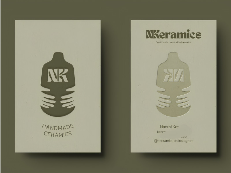 NKeramics Logo Design by Sophinka Design
