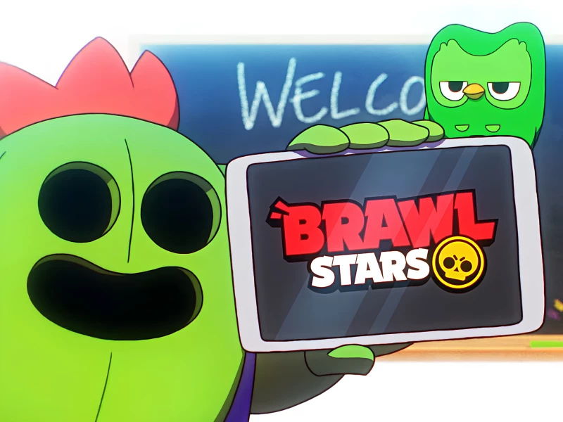 Brawl Stars x Duolingo Video Design