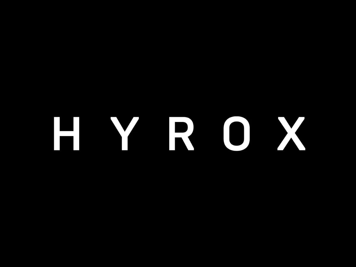 Hyrox Logo Design (slide 1)