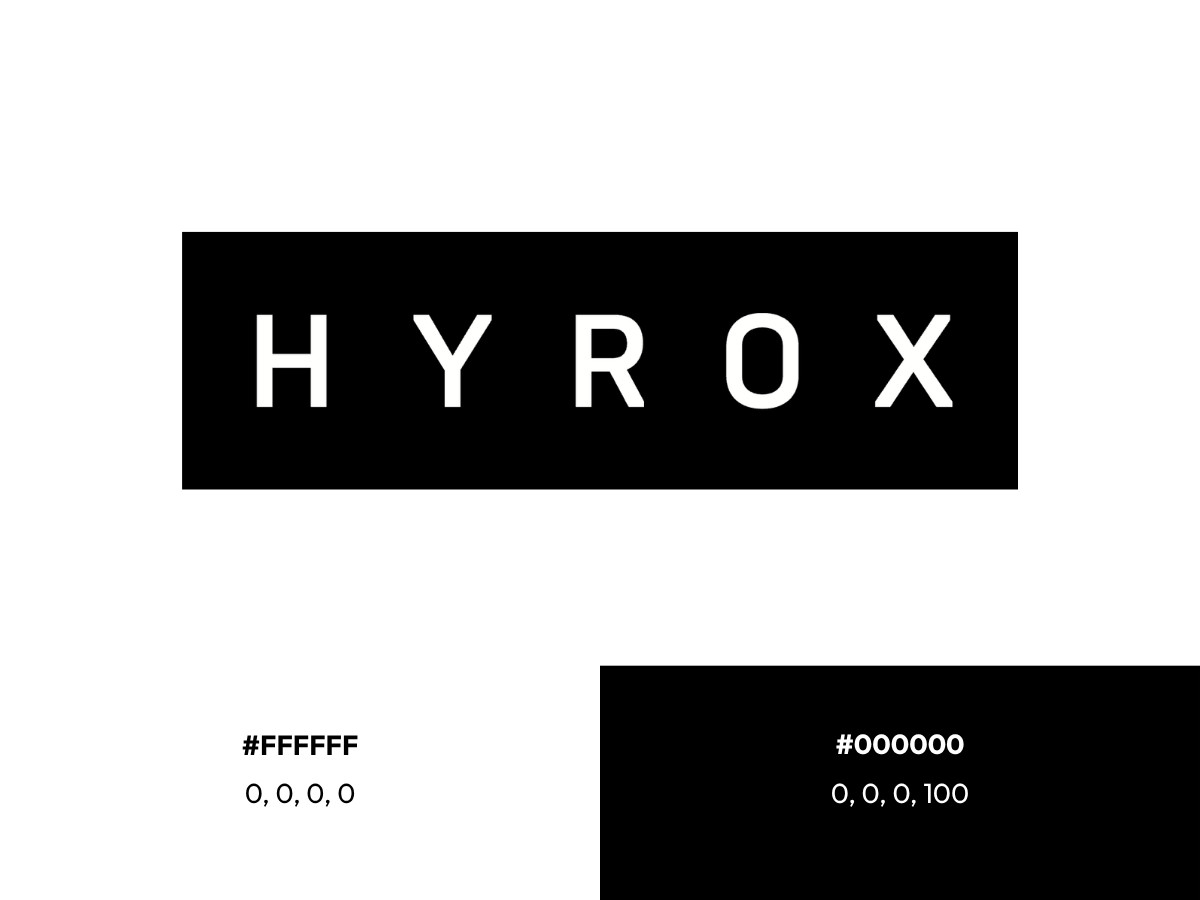 Hyrox Logo Design (slide 2)