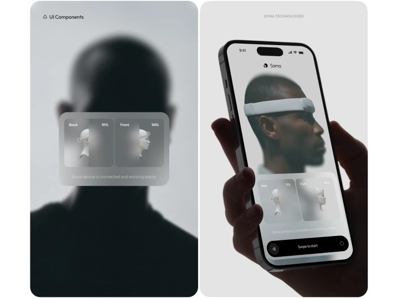 Soma App Design by Rondesignlab