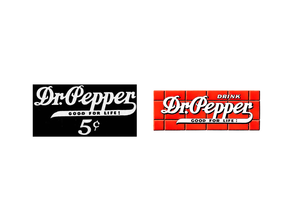 Dr Pepper Logo History (slide 6)