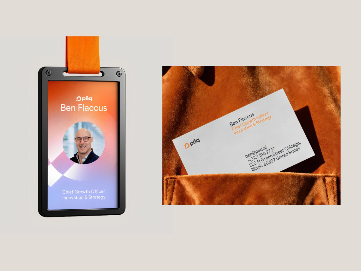 Corporate stationery set including business cards and printed letterheads.