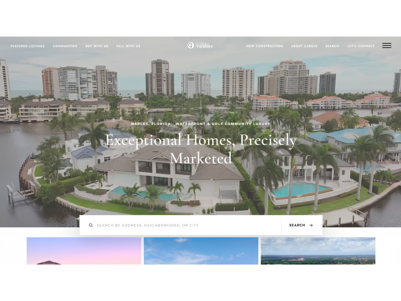 Carole Tierney Website Design by DMR Media