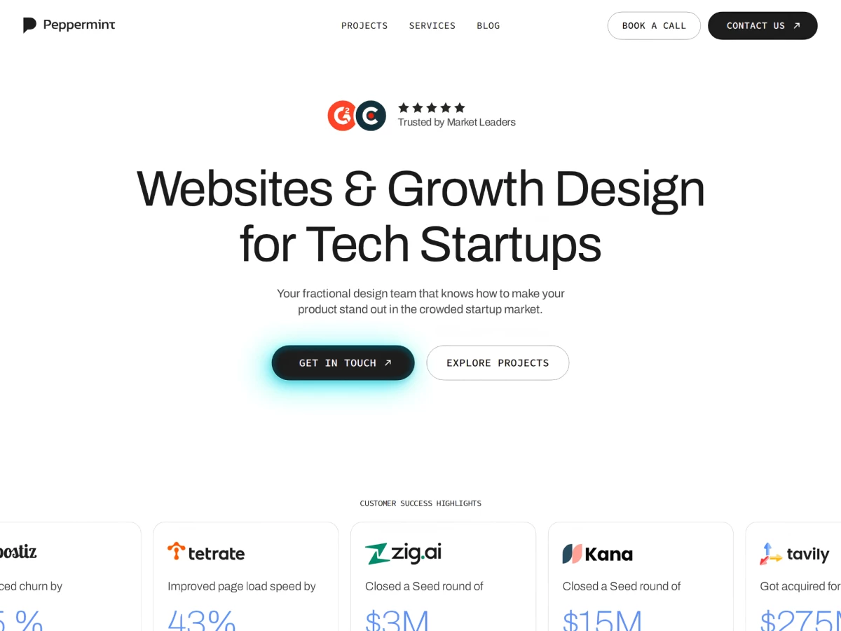 Peppermint Website Design
