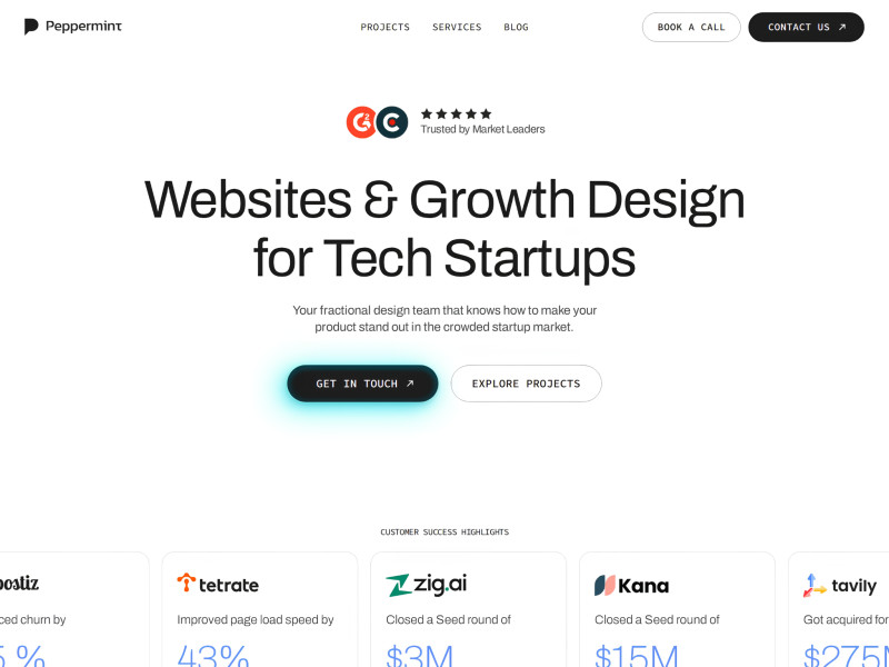 Peppermint Website Design