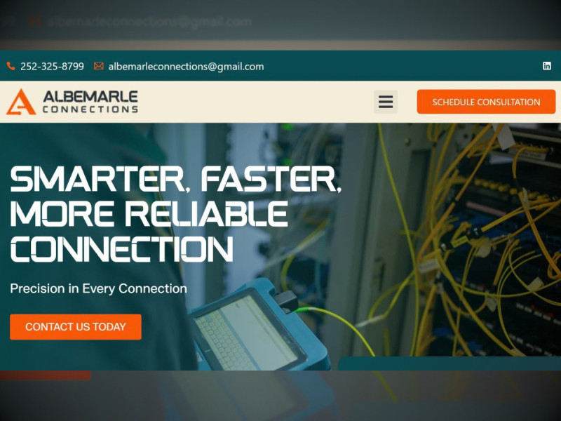 Albemarle Connections Website Design