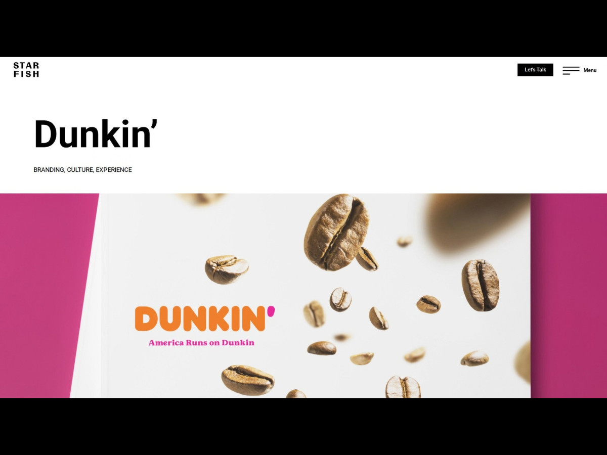 Starfish Agency — Dunkin' as client