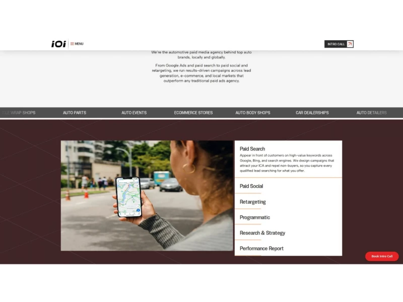 IOI Solutions Website Design