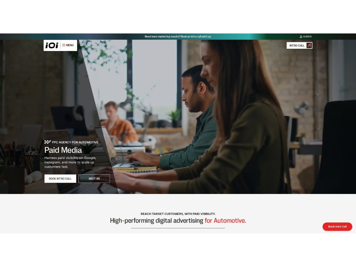 IOI Solutions Website Paid Media