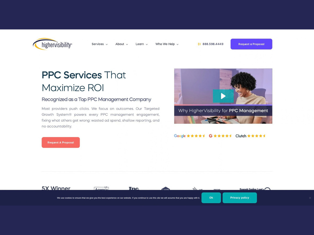 HigherVisibility Website Design PPC Services
