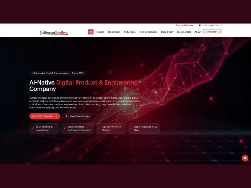 Suffescom Solutions Website Design