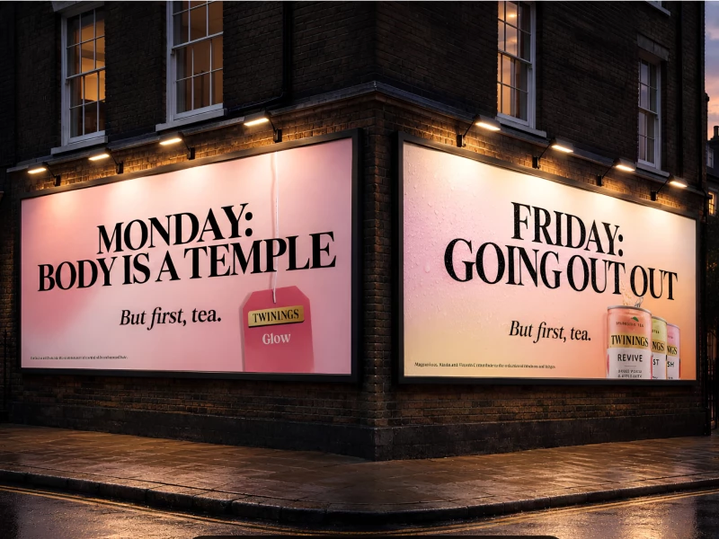 Twinings - But First, Tea Print Design by Studio La Plage
